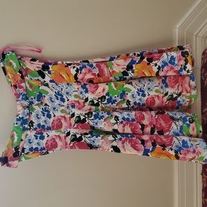 Vintage Betsey Johnson strapless dress